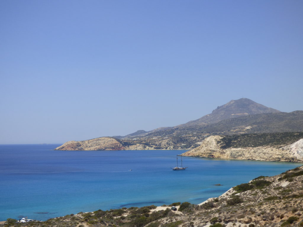 spiagge di milos sud