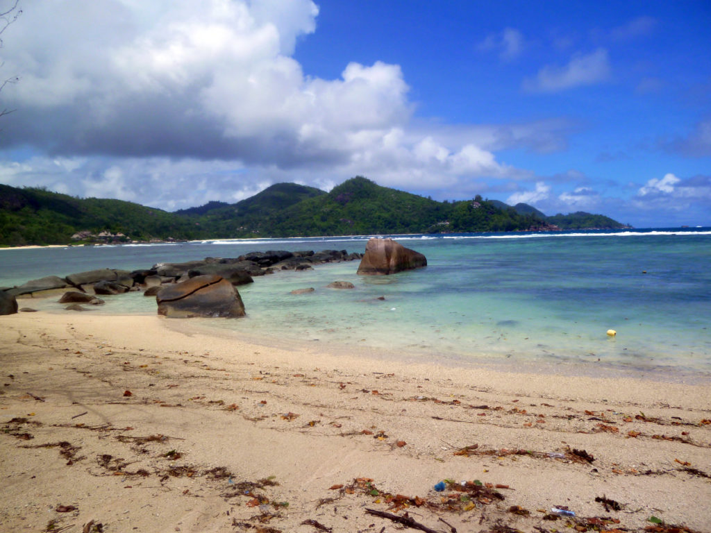 spiaggia a Mahe