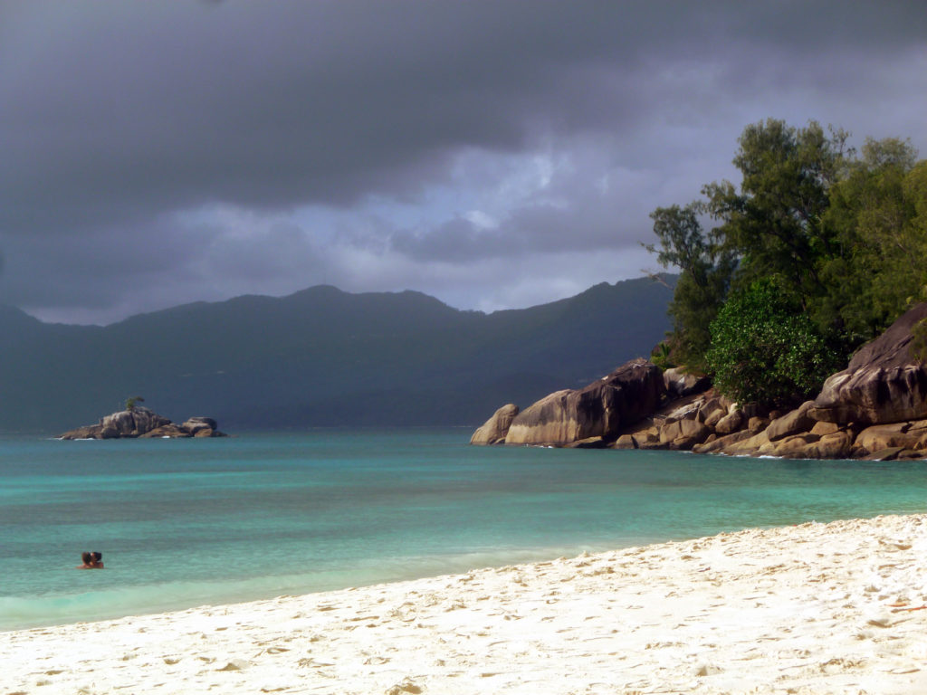 spiaggia a Mahe
