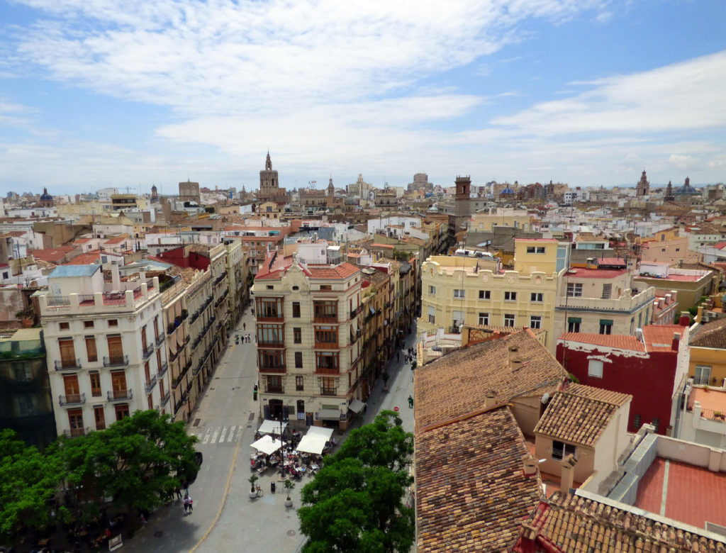 cosa vedere a Valencia panoramica dall'alto