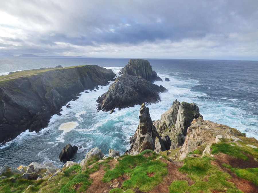 Malin Head (Capo Mailn) nel nord dell'Irlanda