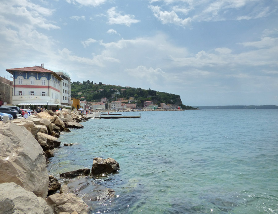 Lungomare a Pirano