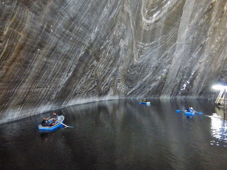 lago sotterraneo saline di Turda
